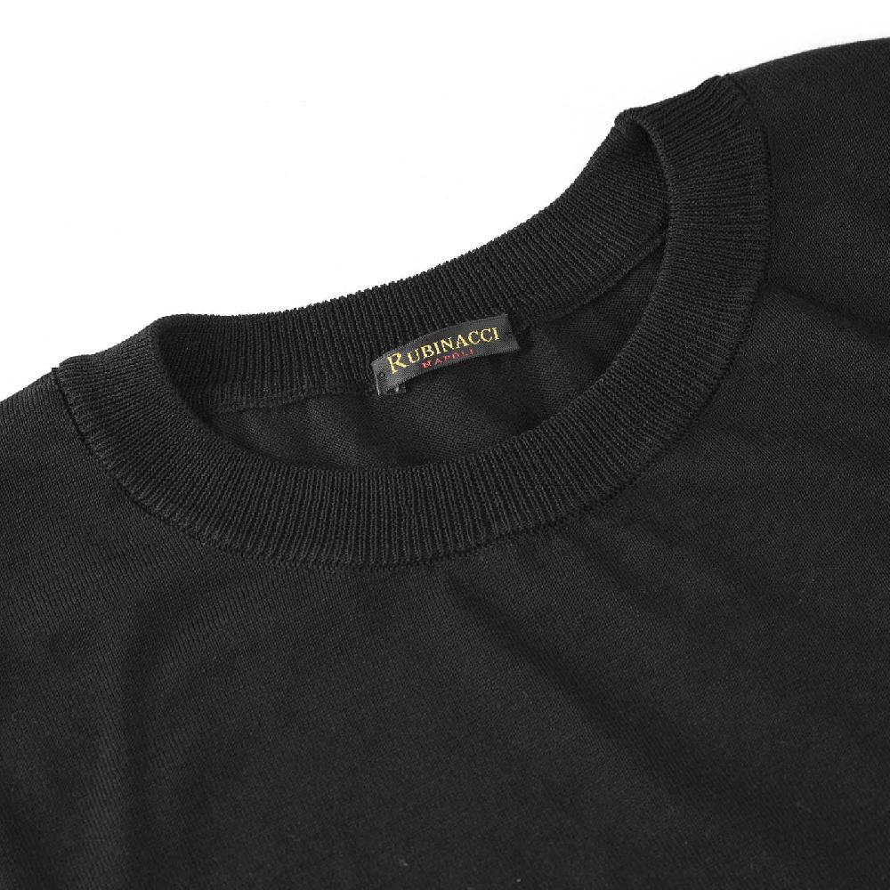 Rubinacci T-Shirt cotone nera Novità