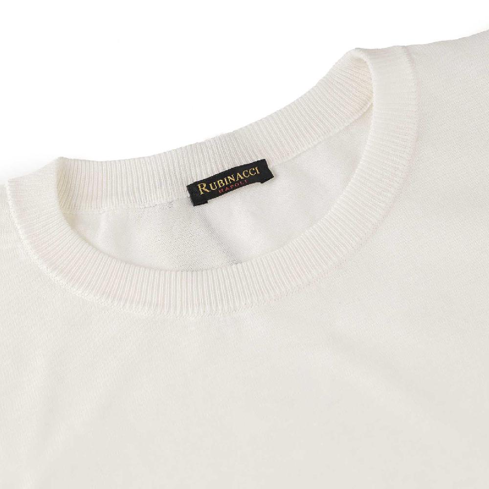 Rubinacci T-Shirt cotone bianca Sconto