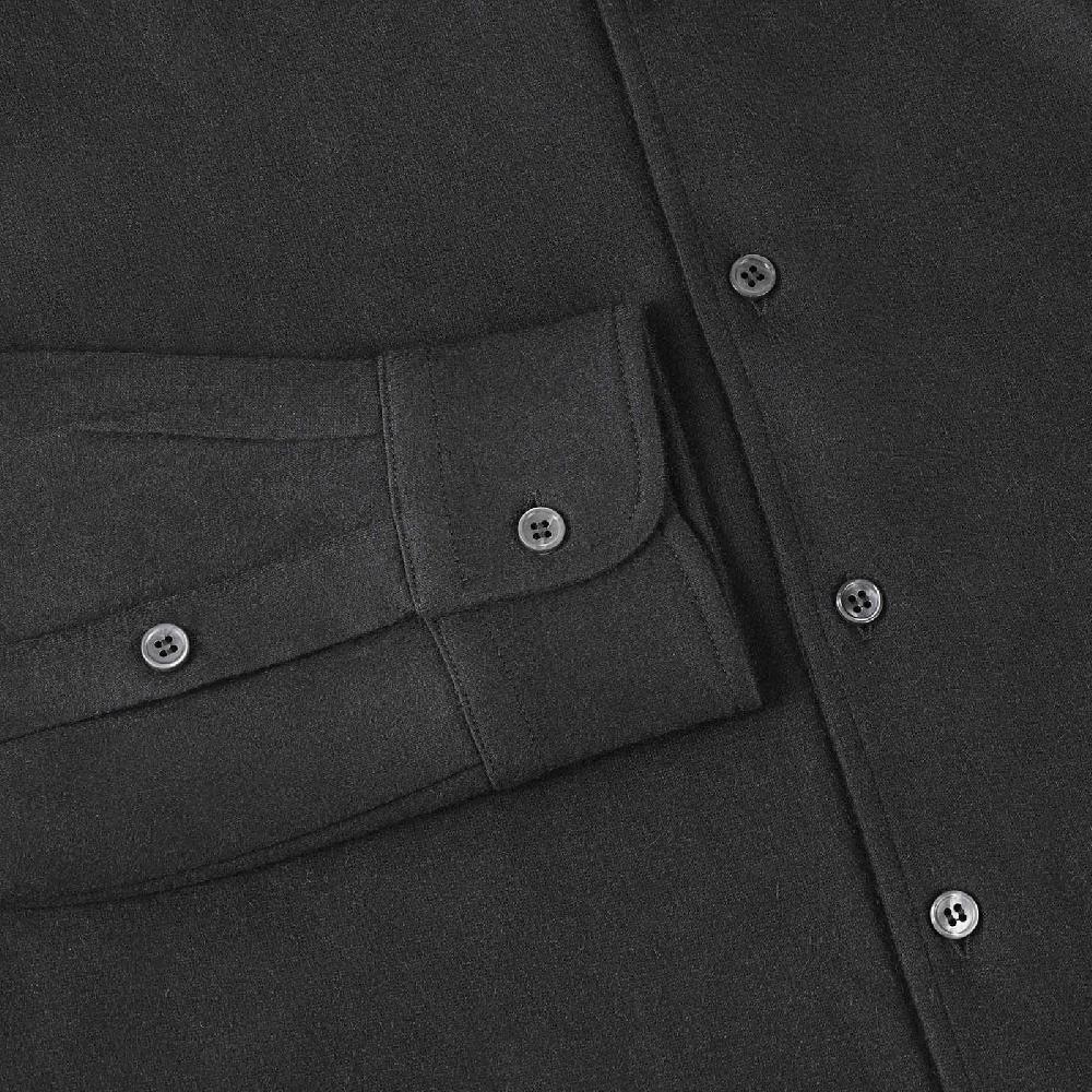 Rubinacci Camicia in cashmere grigio Vendita Economica