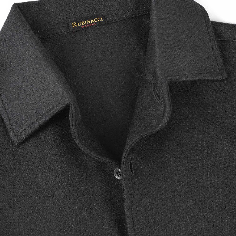 Rubinacci Camicia in cashmere grigio Vendita Economica