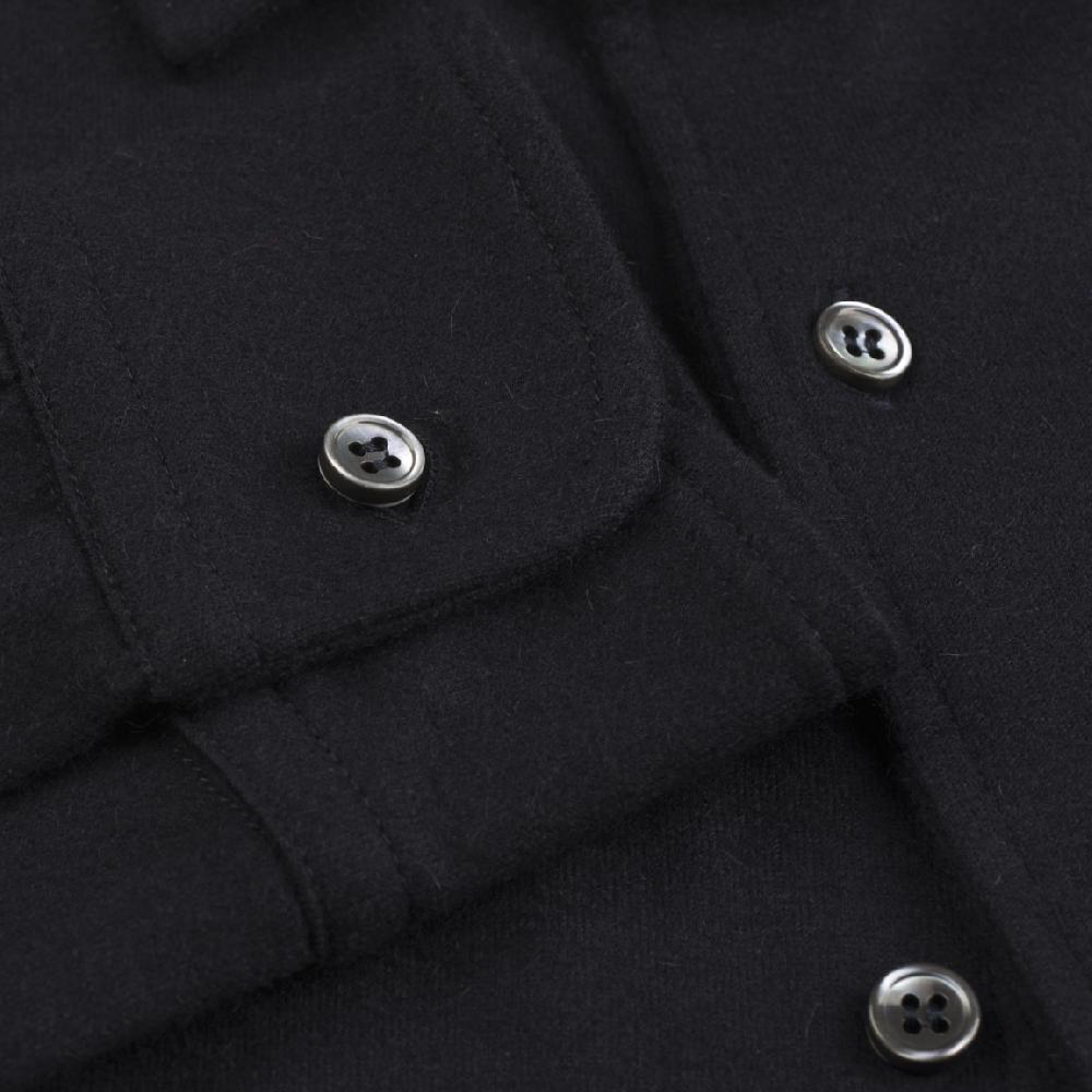 Rubinacci Camicia in cashmere blu Negozio