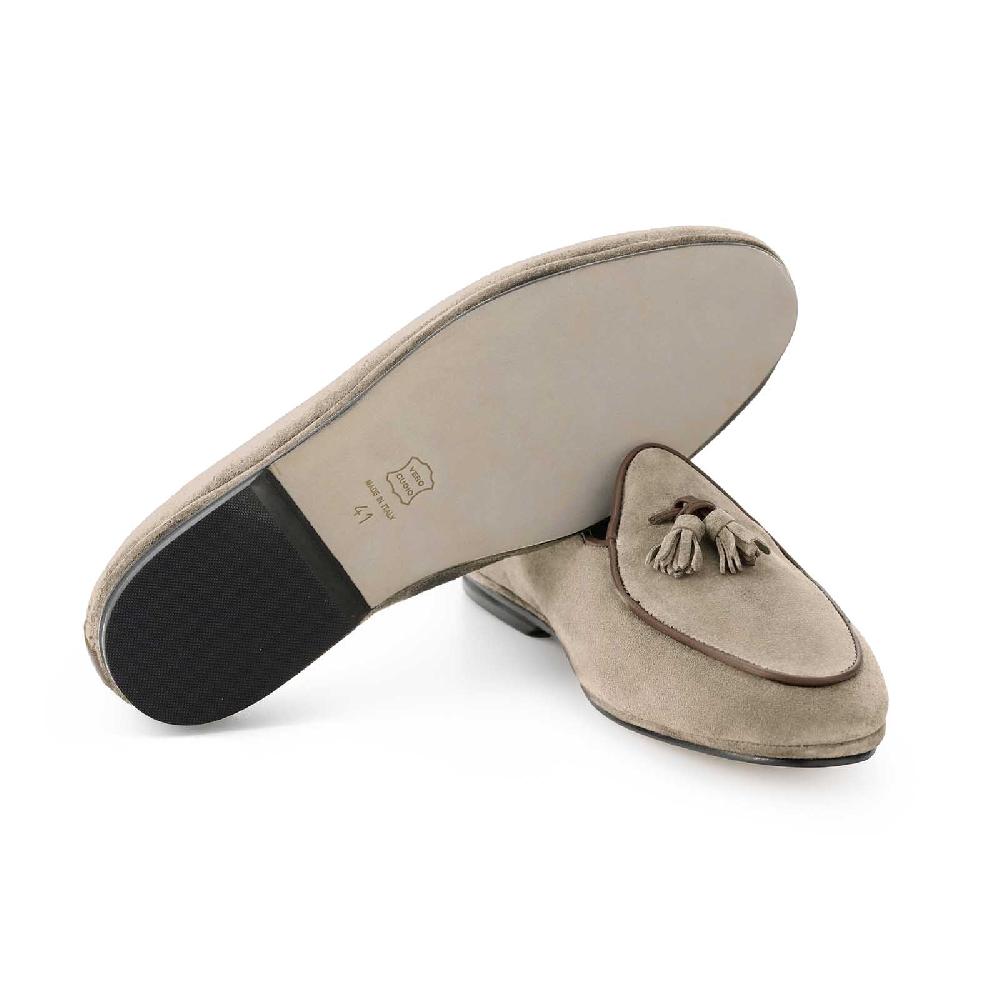 Rubinacci Marphy velour castoro con nappine Shopping Online