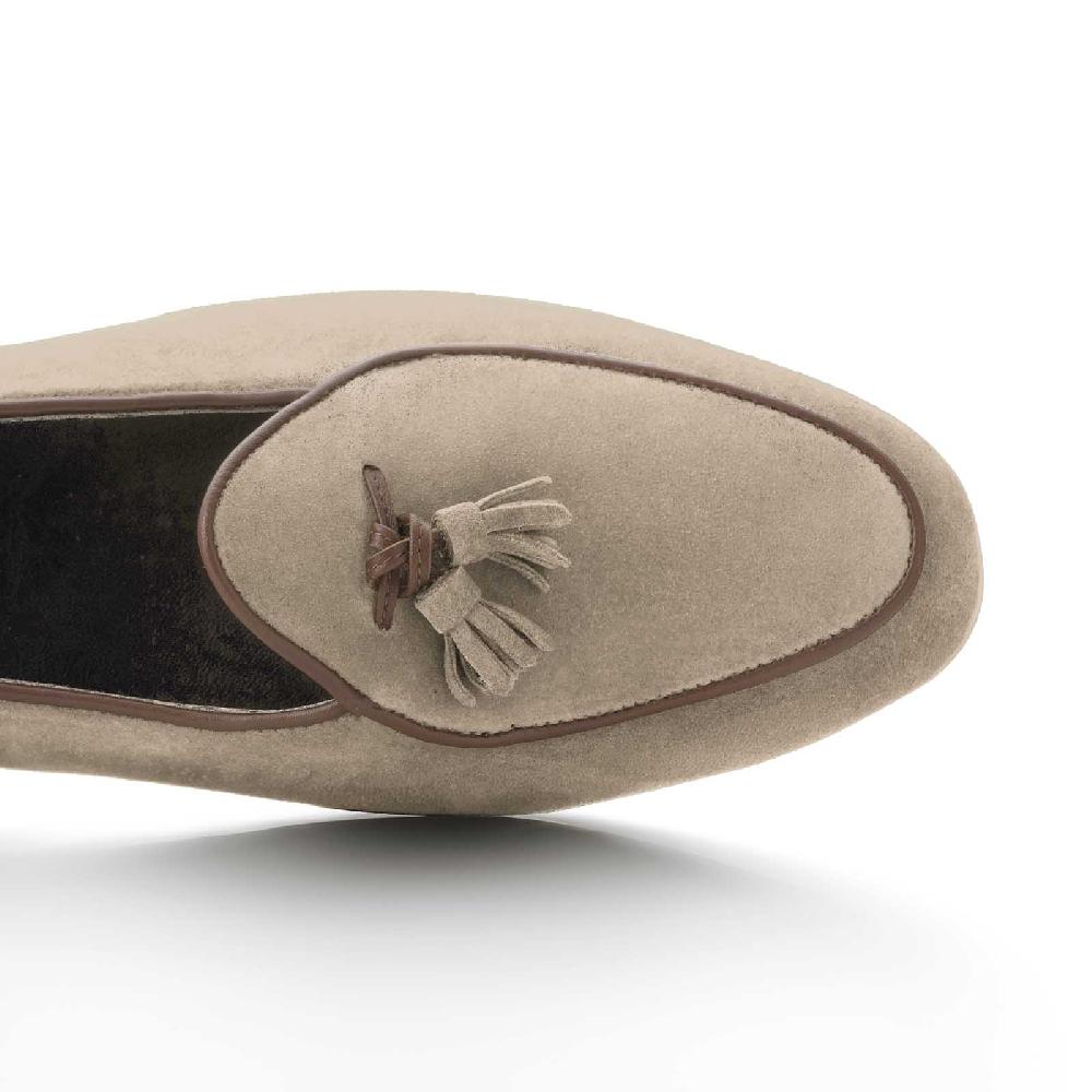 Rubinacci Marphy velour castoro con nappine Shopping Online