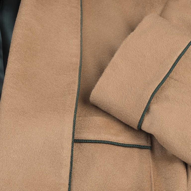 Rubinacci Vestaglia in cashmere cammello Vendita Calda