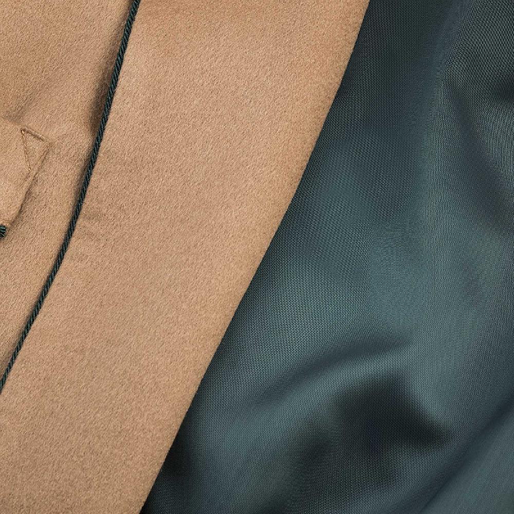 Rubinacci Vestaglia in cashmere cammello Vendita Calda