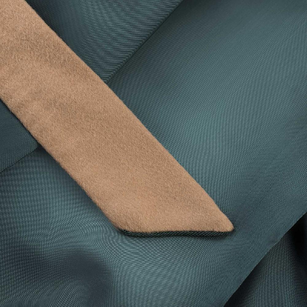 Rubinacci Vestaglia in cashmere cammello Vendita Calda
