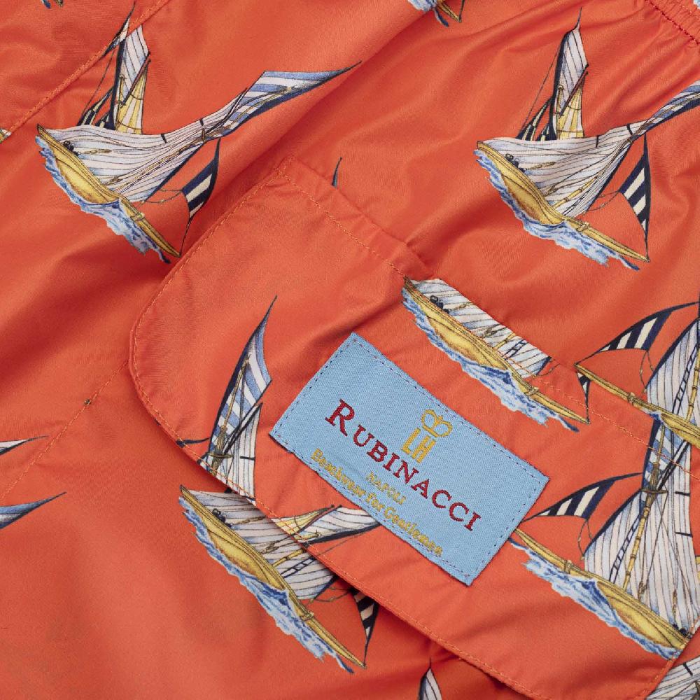 Rubinacci Costume match race arancio Vendita