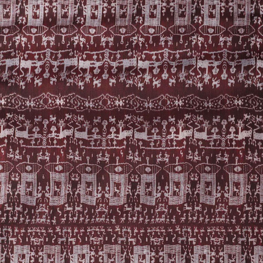 Rubinacci Costume azteco bordeaux Spedizione Gratuita