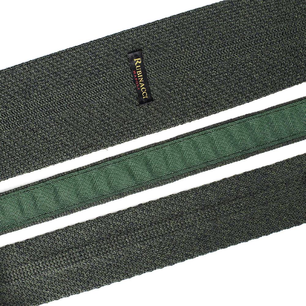Rubinacci Cravatta in maglia verde Pezzi Unici