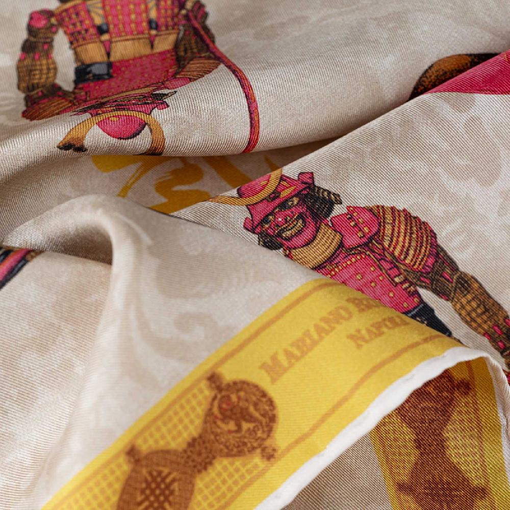 Rubinacci Pochette samurai oro Convenienza