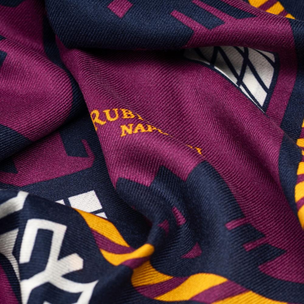 Rubinacci Sciarpa piastrella viola Flash Sale