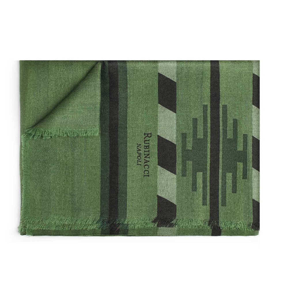 Rubinacci Sciarpa hopi verde Spedizione Gratuita