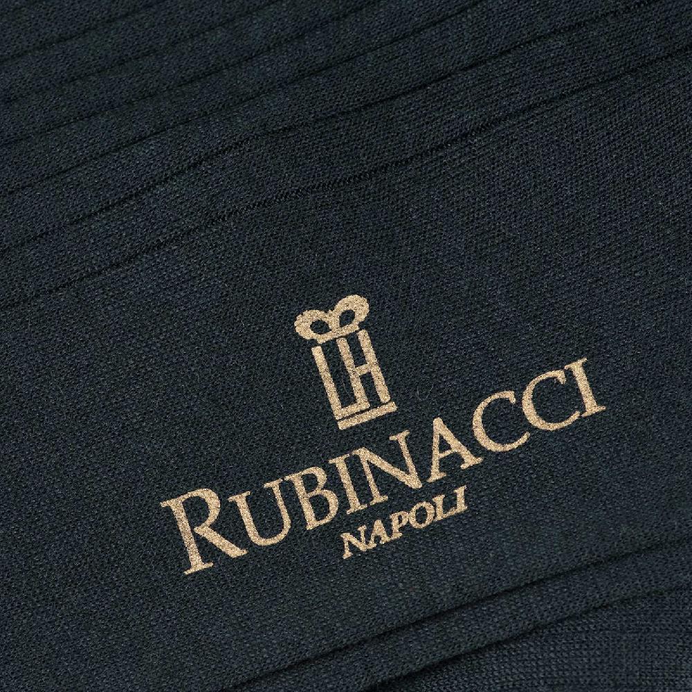 Rubinacci Calze in lana a costina verde bosco Vendita