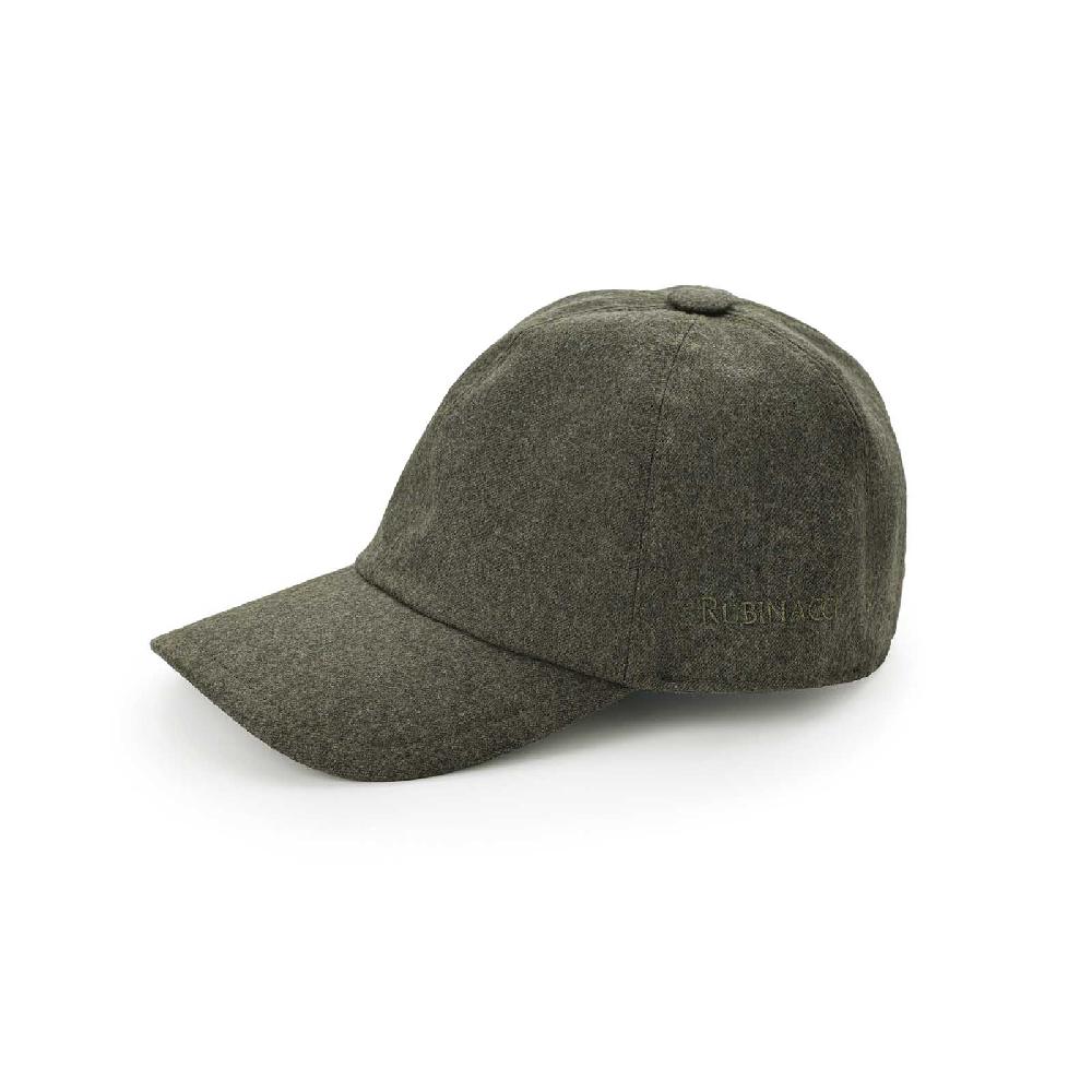Rubinacci Cappello baseball in lana verde Fino Al -60%