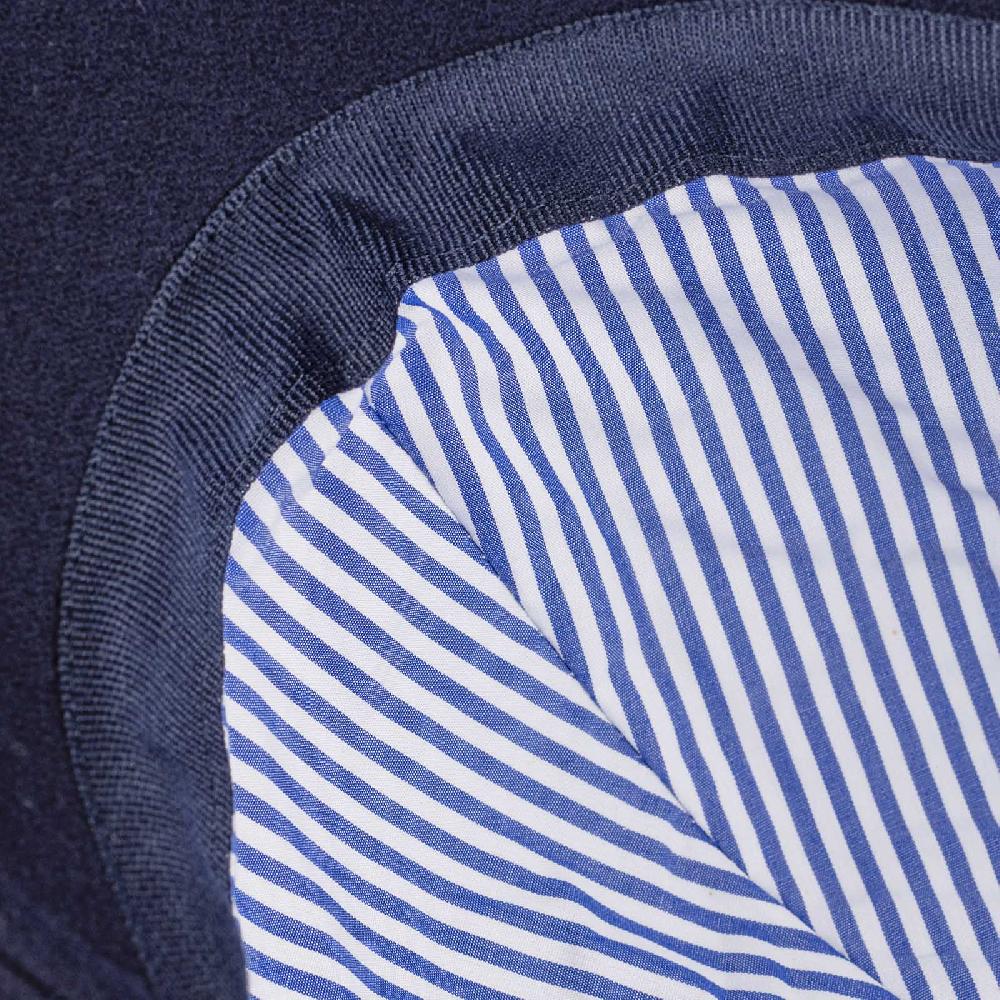 Rubinacci Cappello baseball in lana Skyfall blu Shopping Online