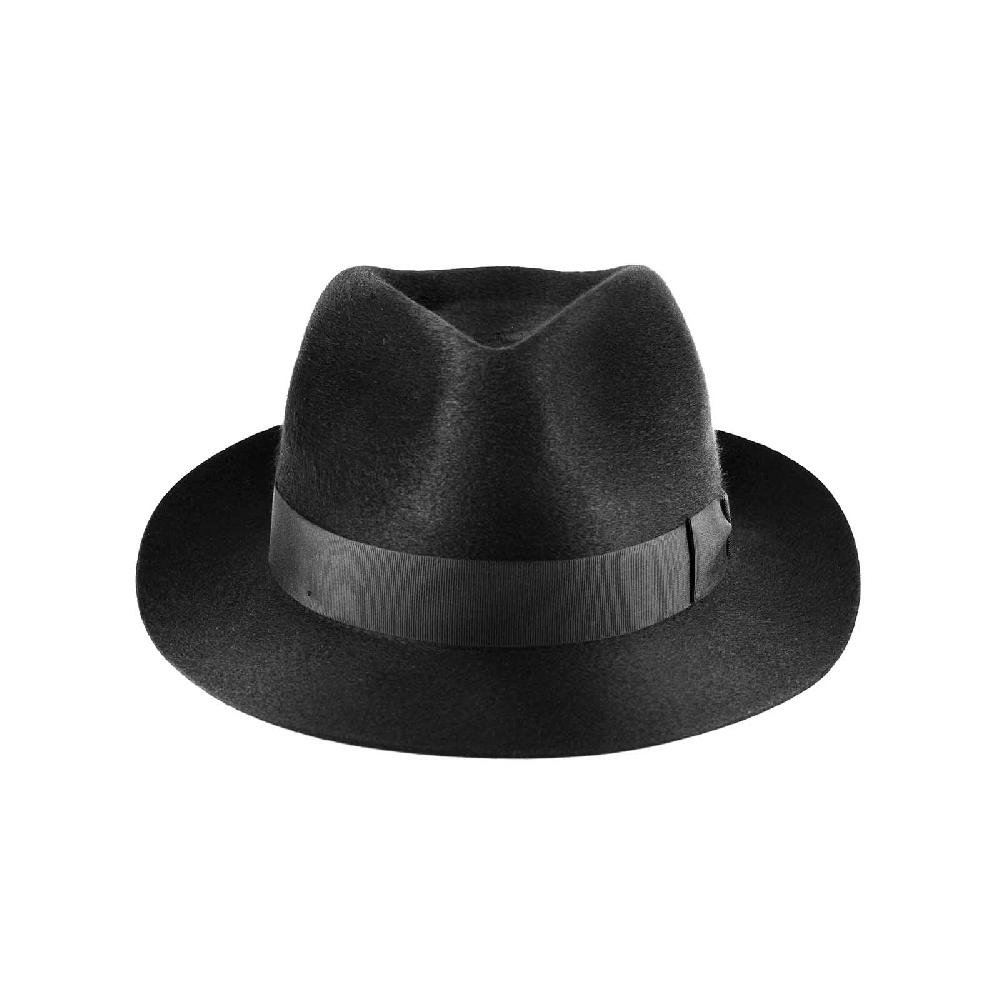 Rubinacci Fedora in cashmere nero Affare Del Giorno