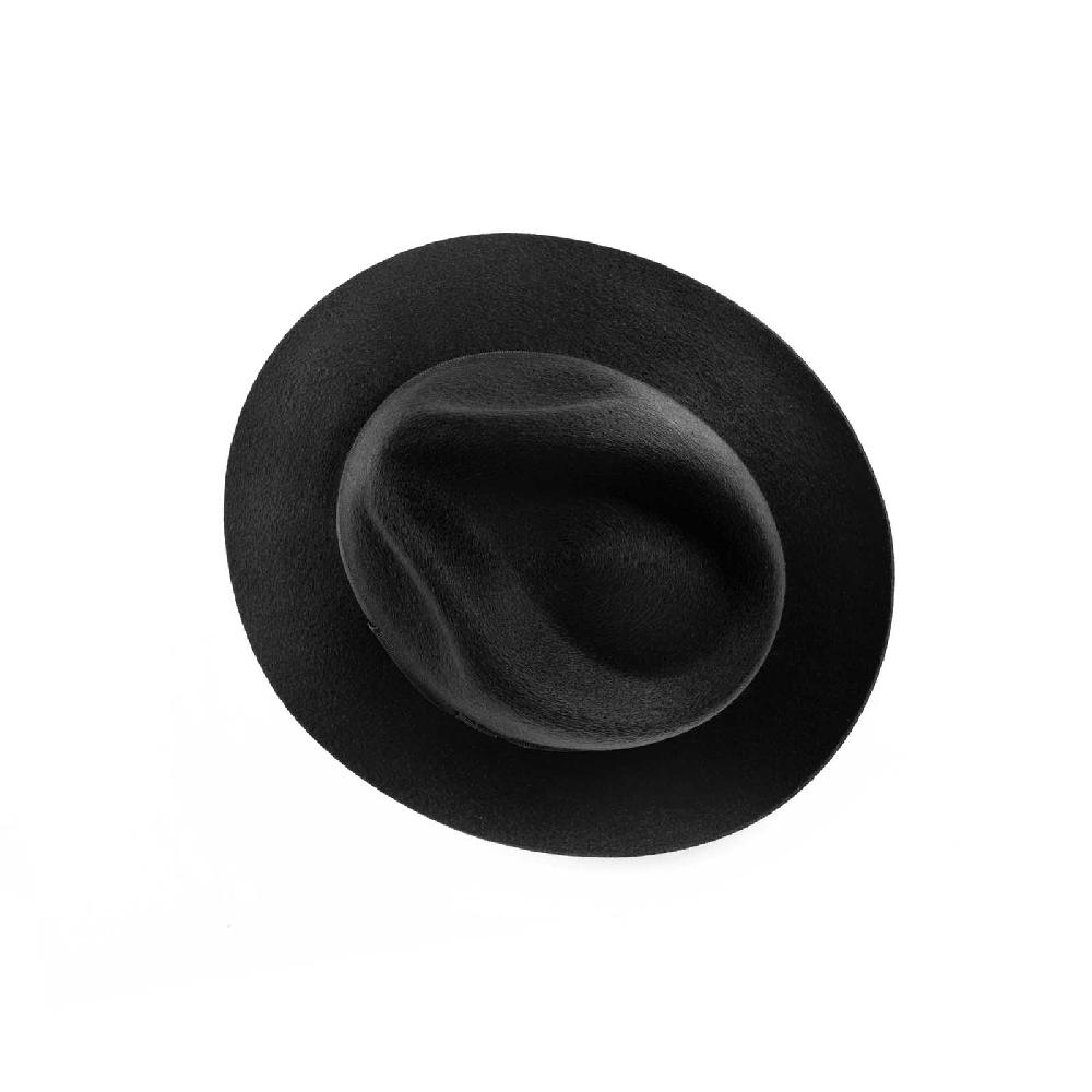 Rubinacci Fedora in cashmere nero Affare Del Giorno