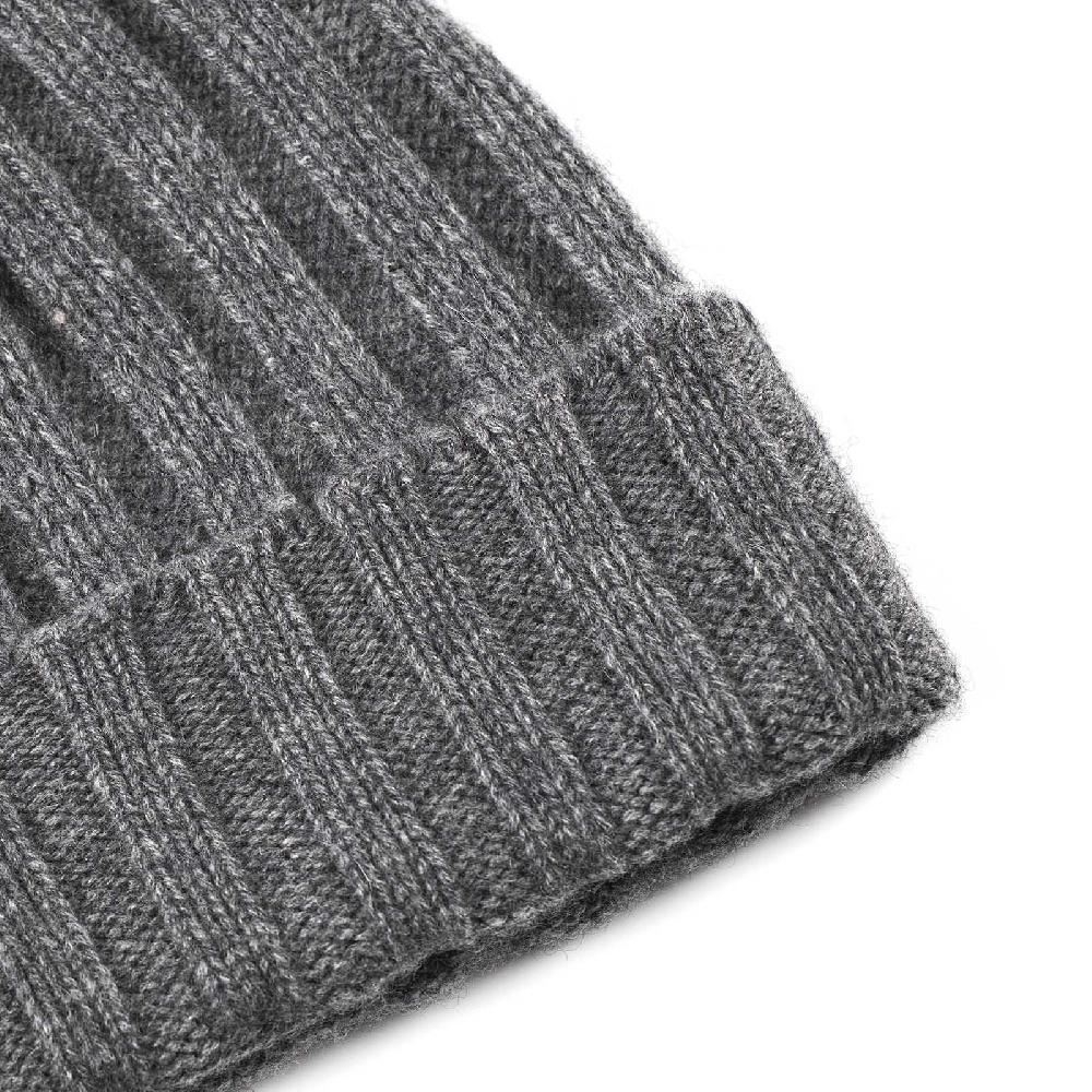Rubinacci Cappello in cashmere grigio Economico