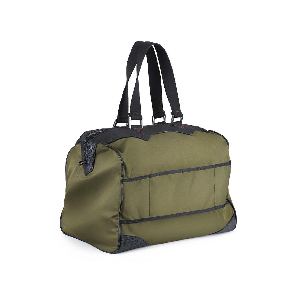 Rubinacci Borsa day to day in tela verde militare Online