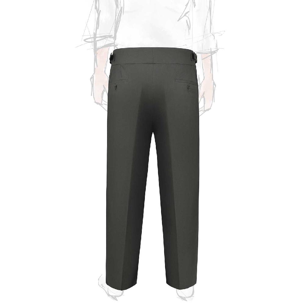 Rubinacci Vintage archive pantalone Manny in cotone verde Vendite Flash