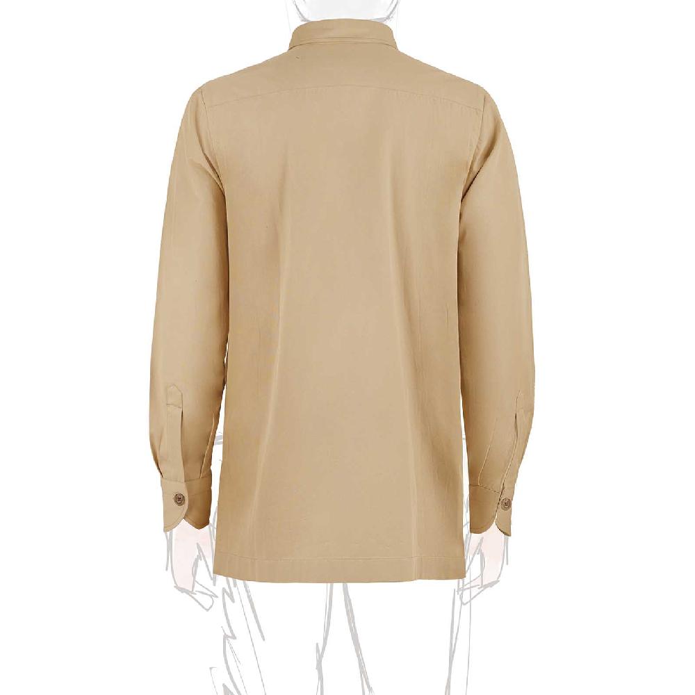 Rubinacci Vintage archive sahariana in cotone beige Spedizione Gratuita