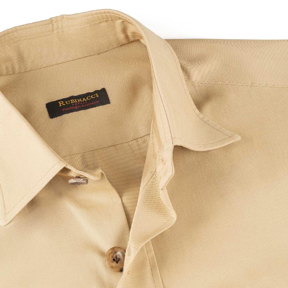 Rubinacci Vintage archive sahariana in cotone beige Spedizione Gratuita
