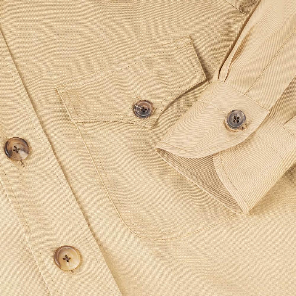 Rubinacci Vintage archive sahariana in cotone beige Spedizione Gratuita