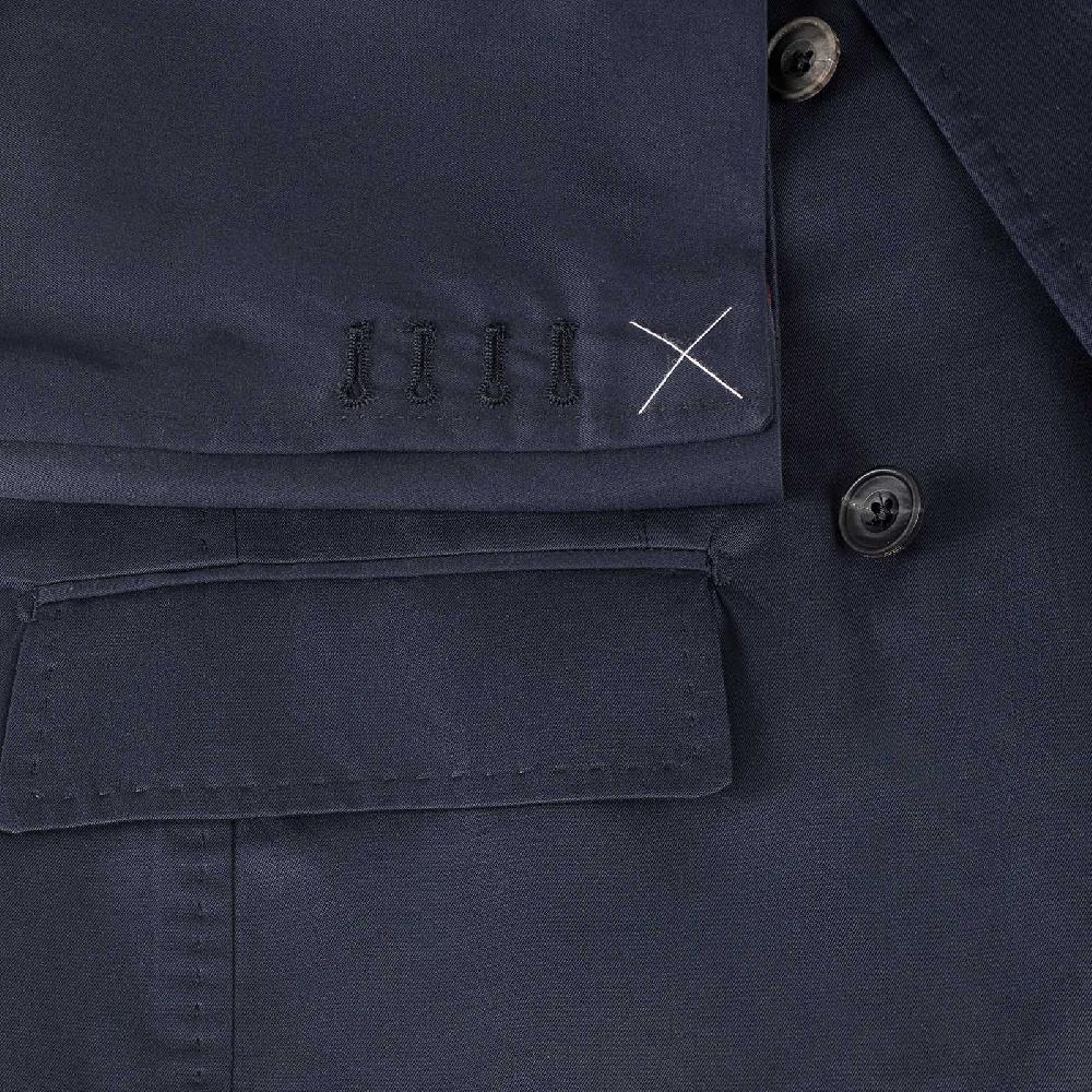 Rubinacci Vintage archive giacca in cotone blu Fino Al -60%