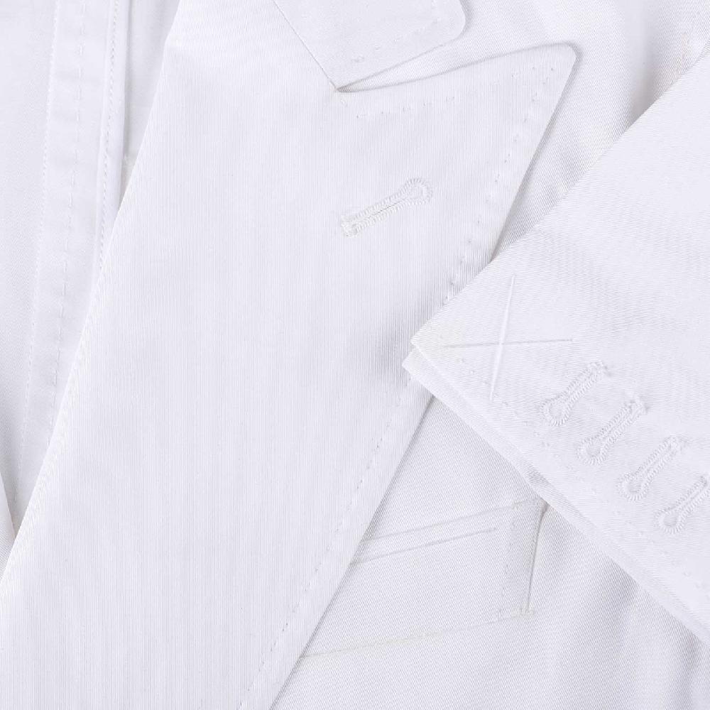 Rubinacci Vintage archive giacca in cotone bianco Prezzo Ridotto