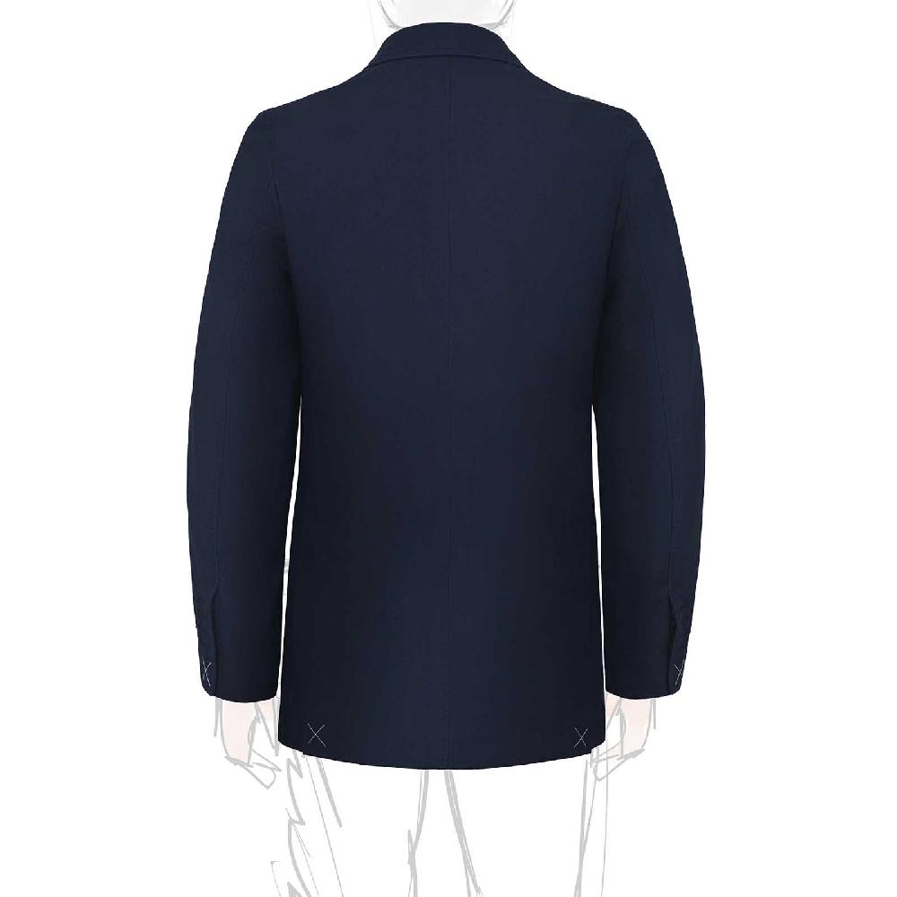 Rubinacci Vintage archive giacca in cotone blu Sottocosto