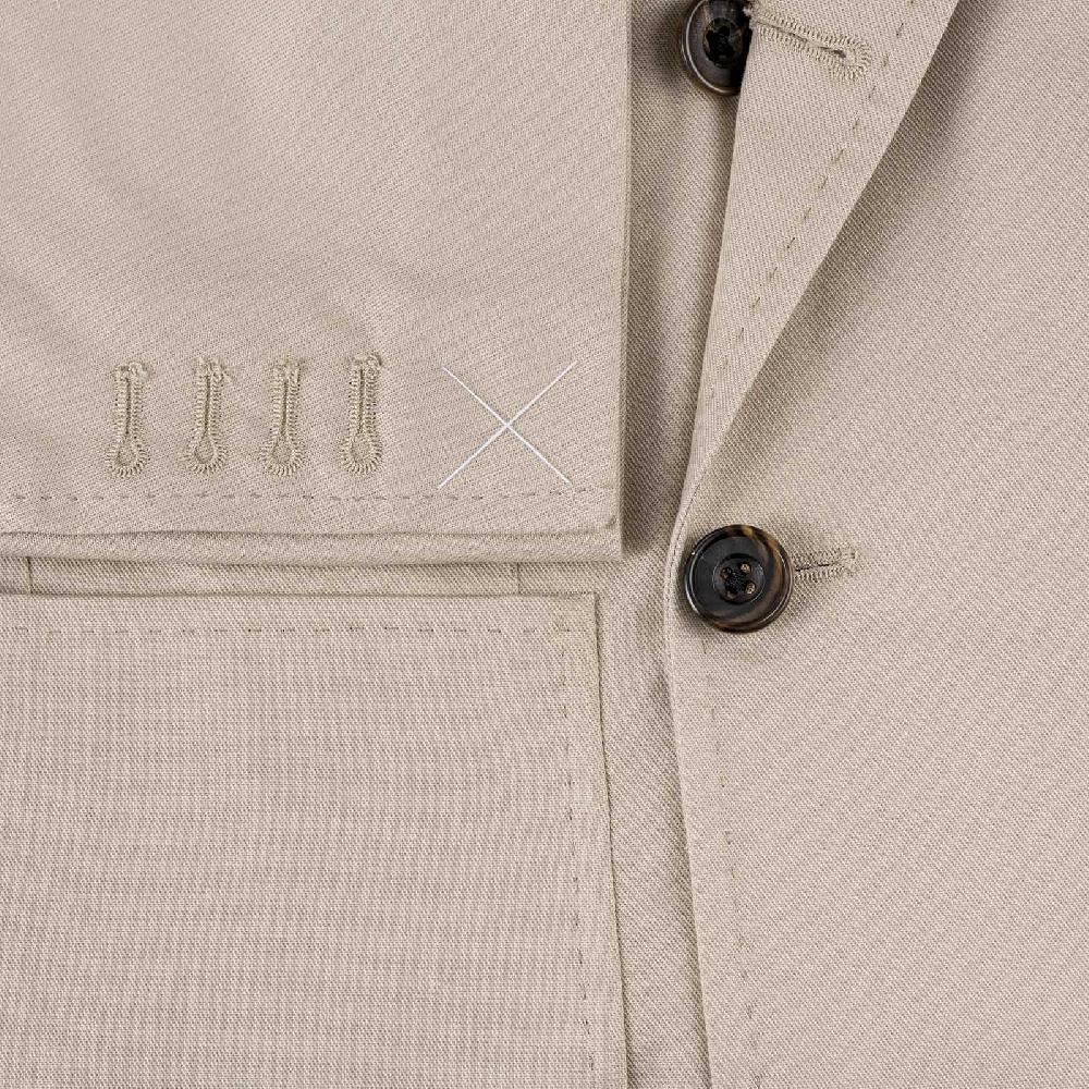 Rubinacci Vintage archive giacca in cotone beige Convenienza