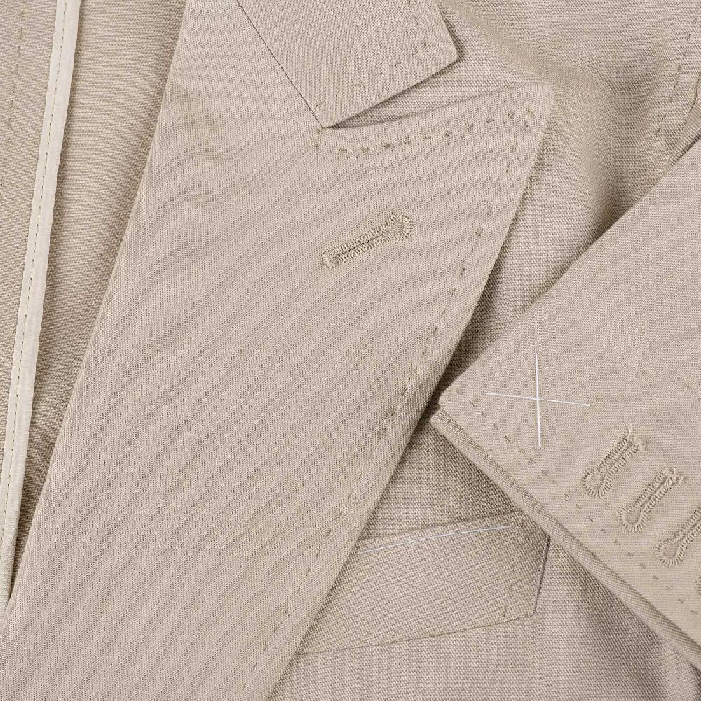 Rubinacci Vintage archive giacca in cotone beige Convenienza