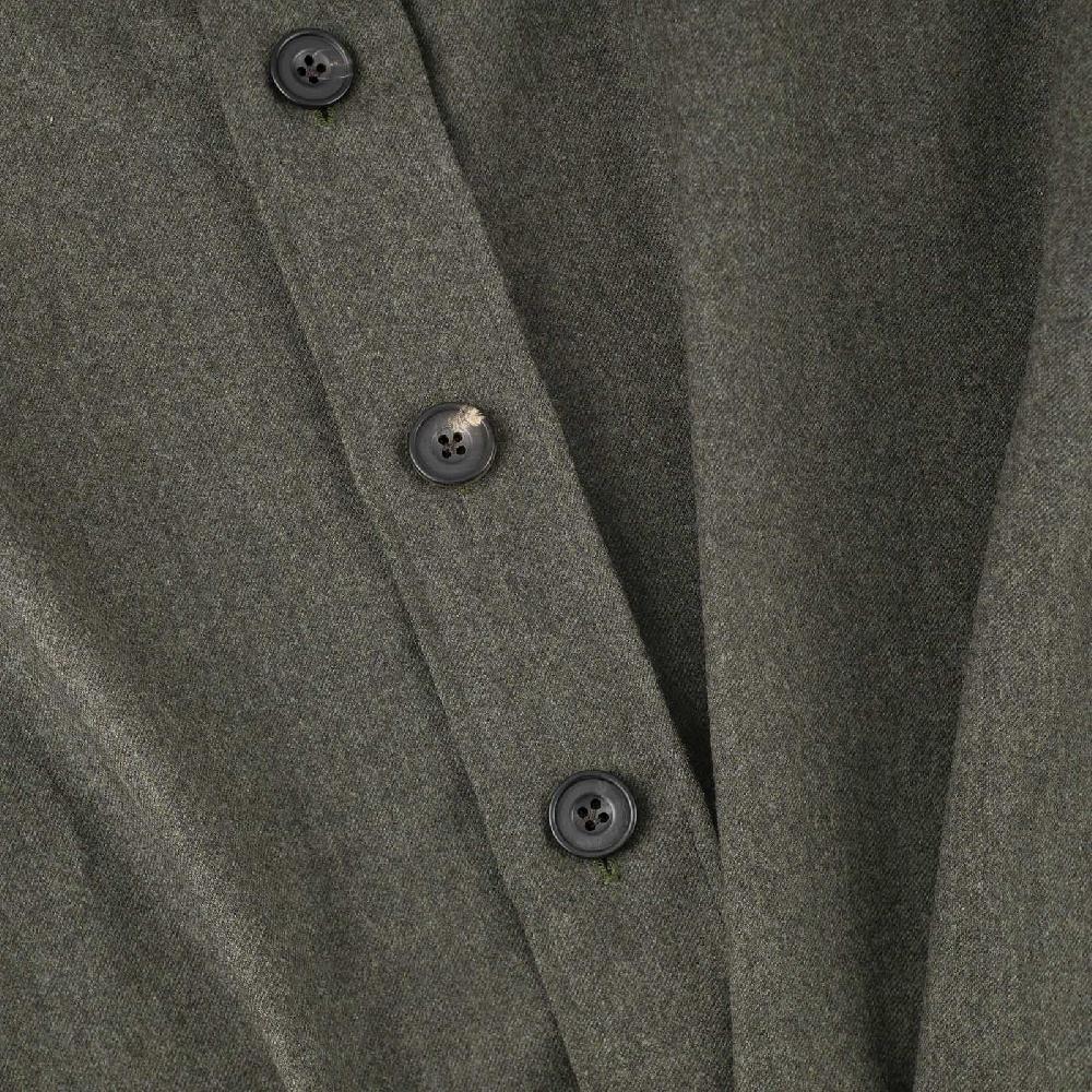 Rubinacci Overshirt in lana verde Saldi