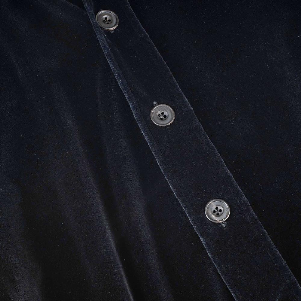 Rubinacci Overshirt in velluto nero Hotsell