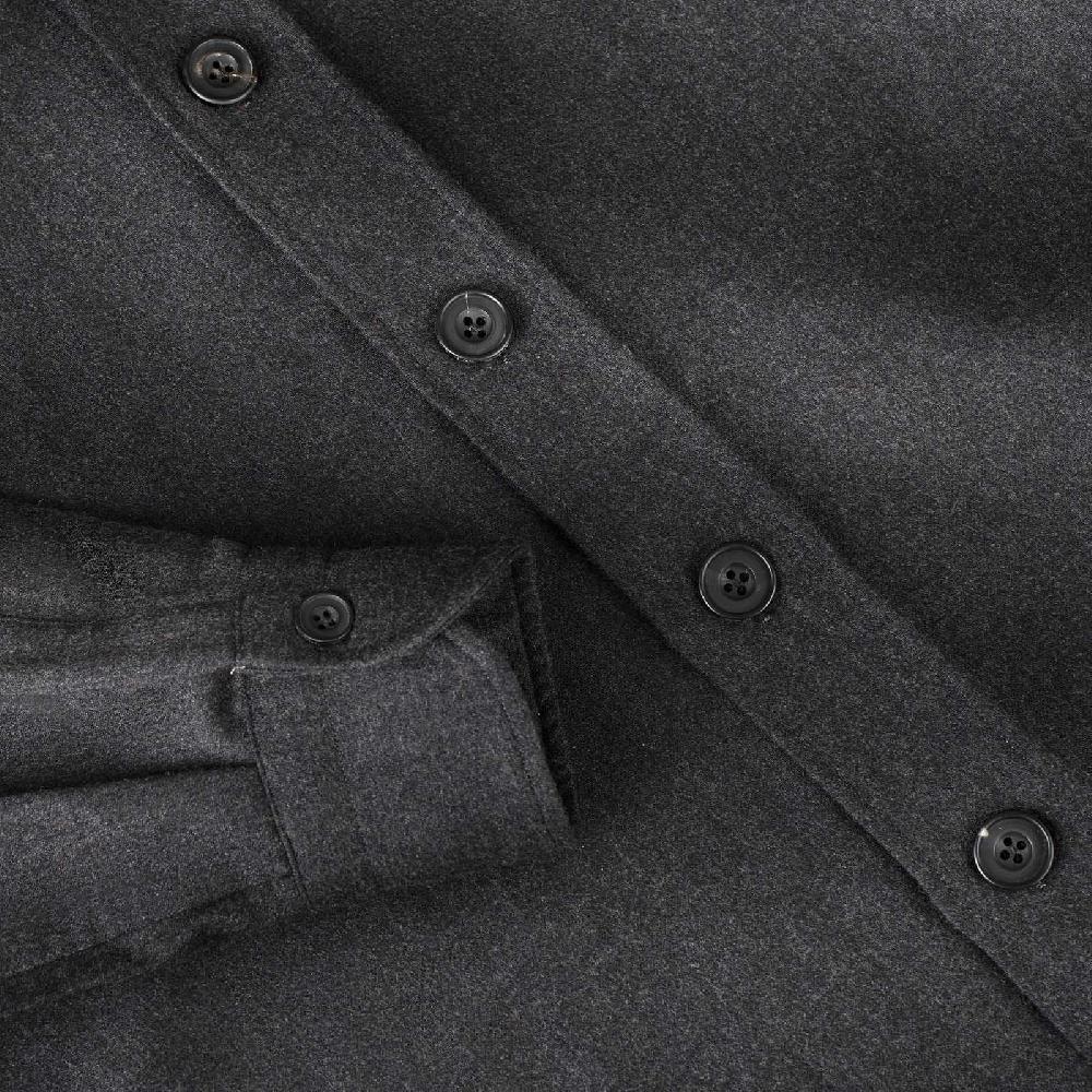 Rubinacci Overshirt in lana e seta grigia I Più Venduti