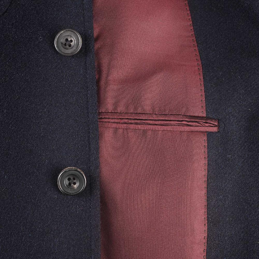 Rubinacci Giacca giorgio in cashmere blu Moda