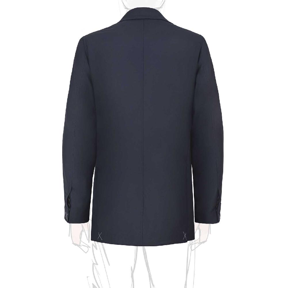 Rubinacci Giacca in Lana “Green Certified” blu Fino Al -60%