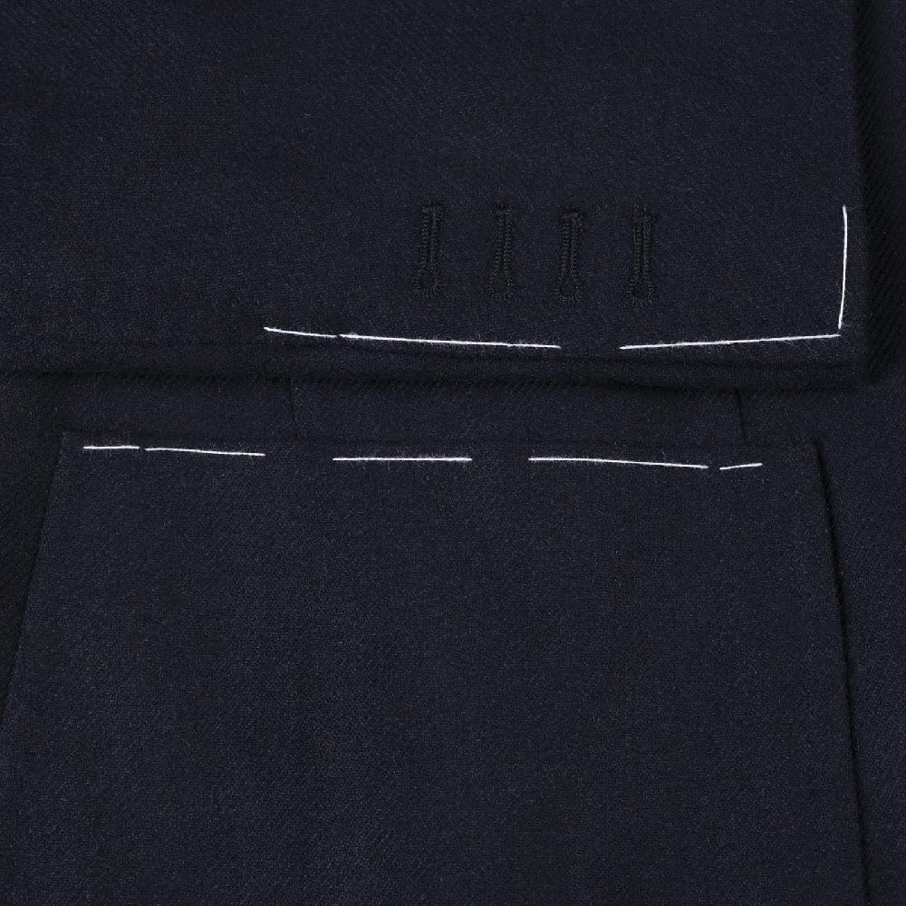 Rubinacci Giacca in cashmere blu In Vendita