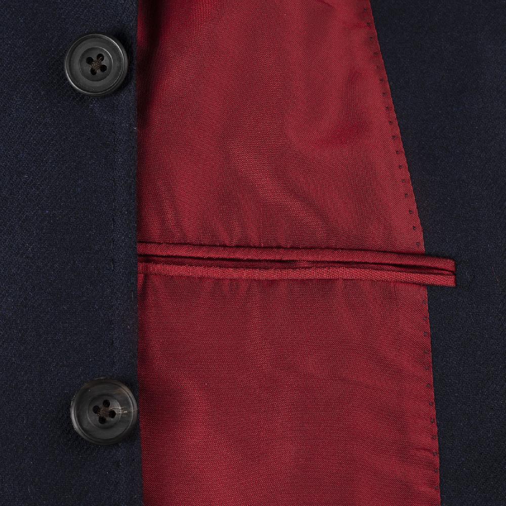Rubinacci Giacca in cashmere blu In Vendita