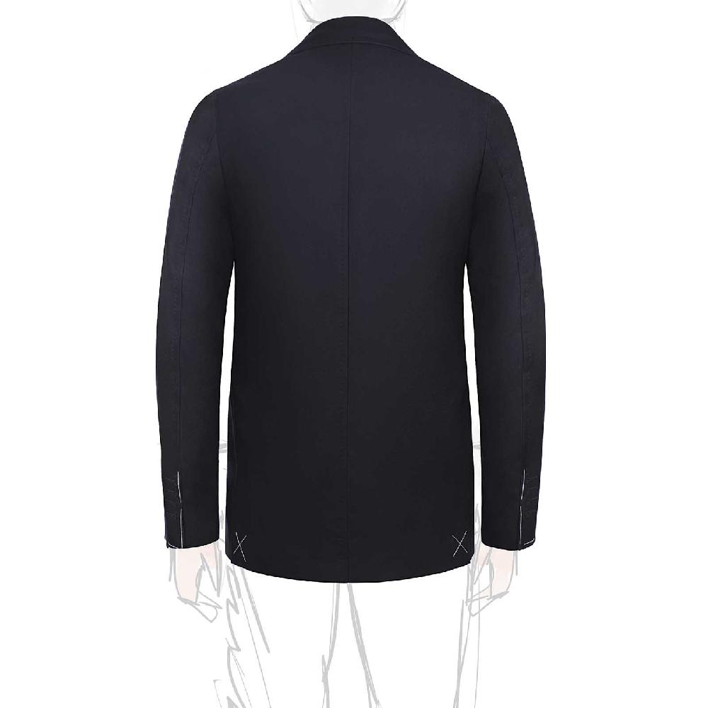 Rubinacci Giacca in cashmere blu Saldi
