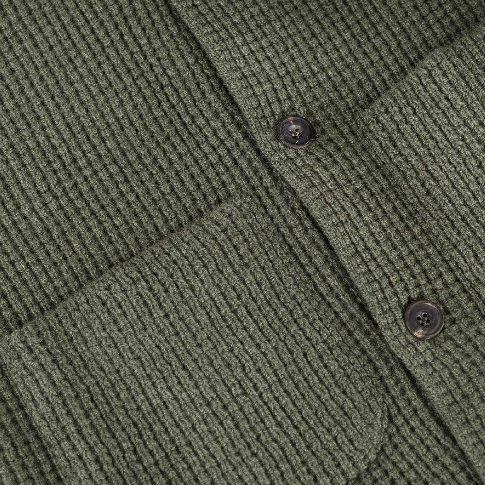 Rubinacci Cardigan cashmere verde Nuova