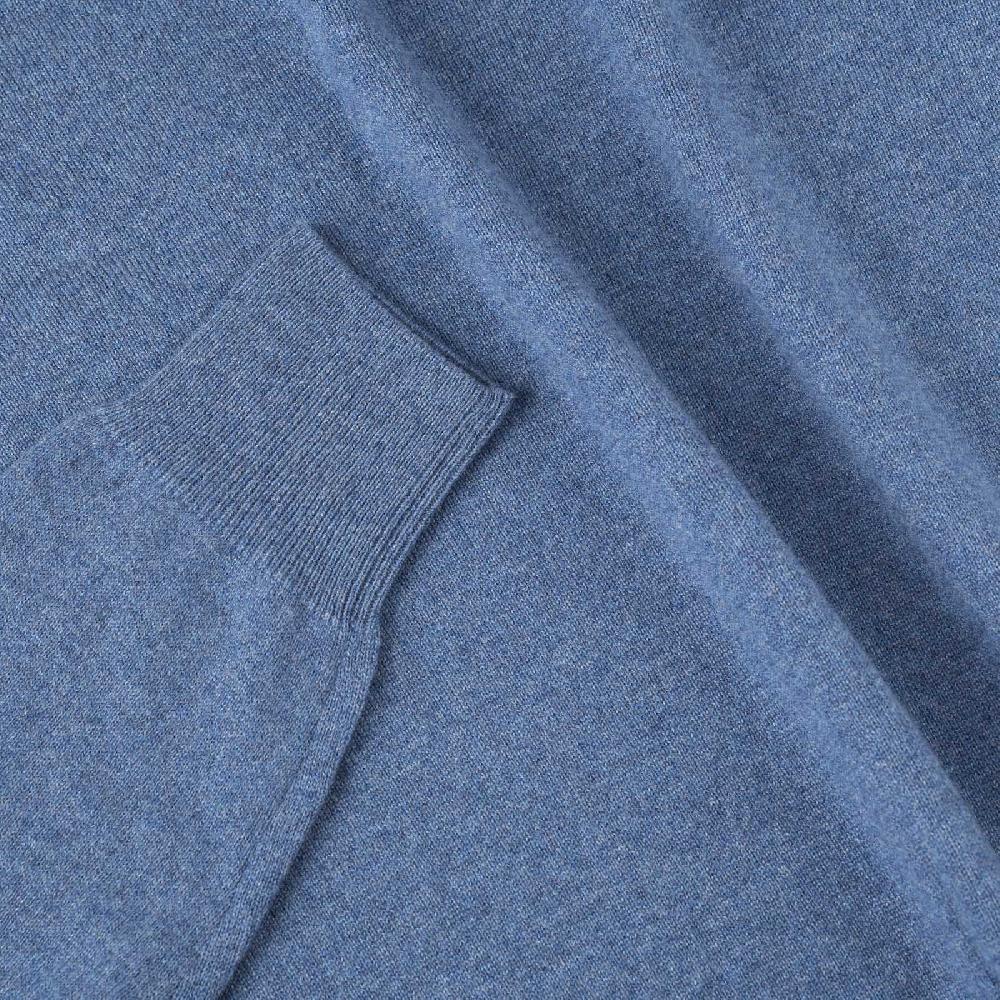 Rubinacci Girocollo in cashmere jeans Italia