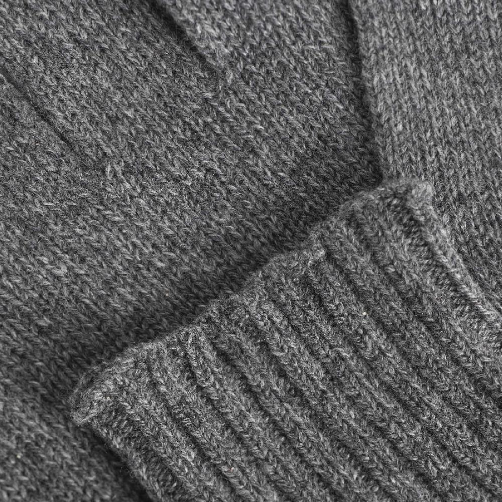 Rubinacci Guanti in cashmere grigio Offerta natalizia