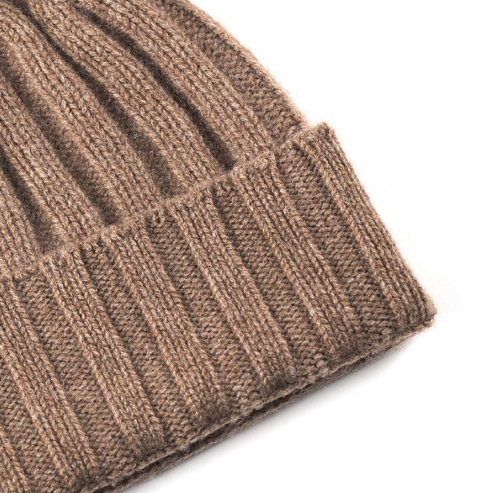 Rubinacci Cappello in cashmere nocciola Offerta San Valentino