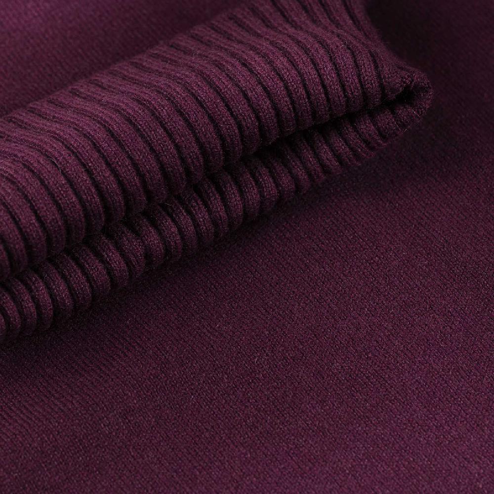 Rubinacci Collo alto in cashmere vino Offerta Anniversario