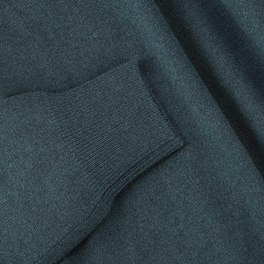 Rubinacci Girocollo in cashmere verde Economico