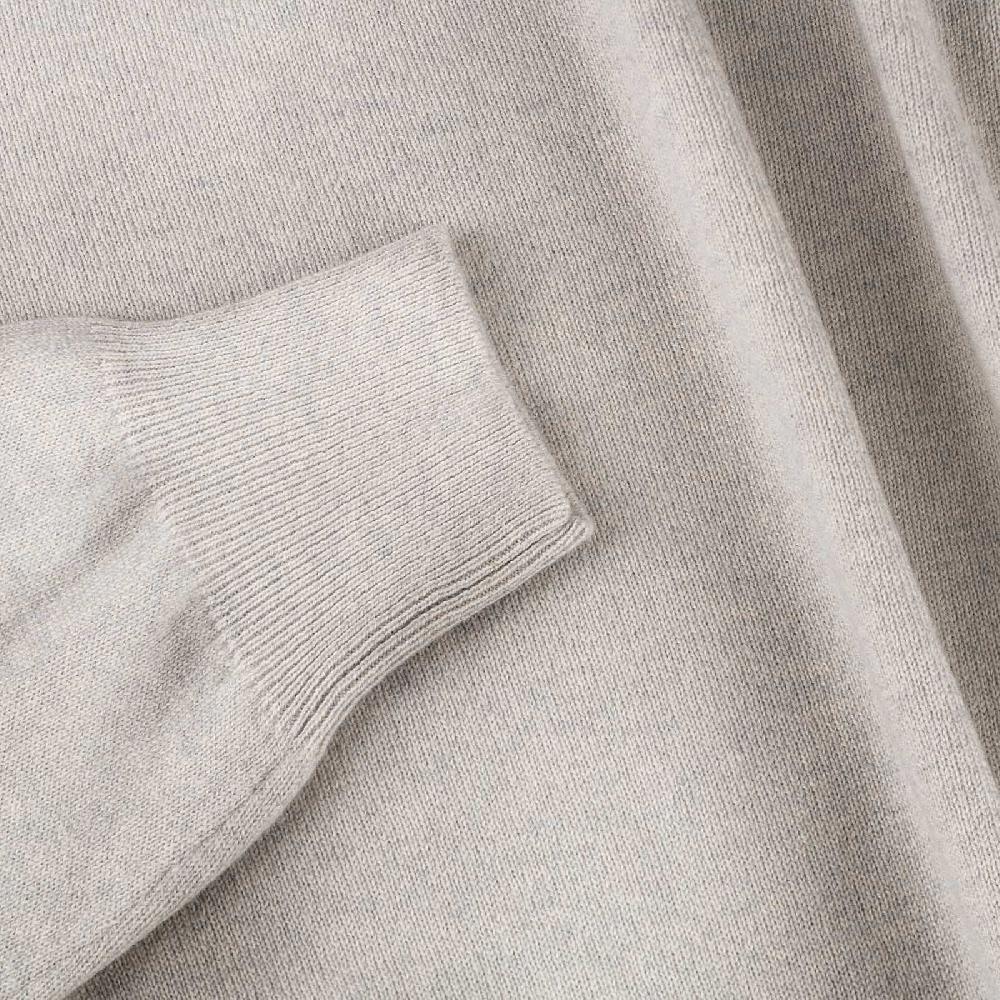 Rubinacci Girocollo in cashmere perla Saldi