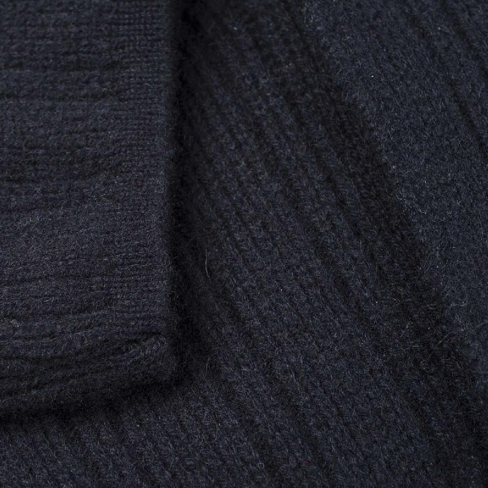 Rubinacci Cardigan doppio petto cashmere blu 2025