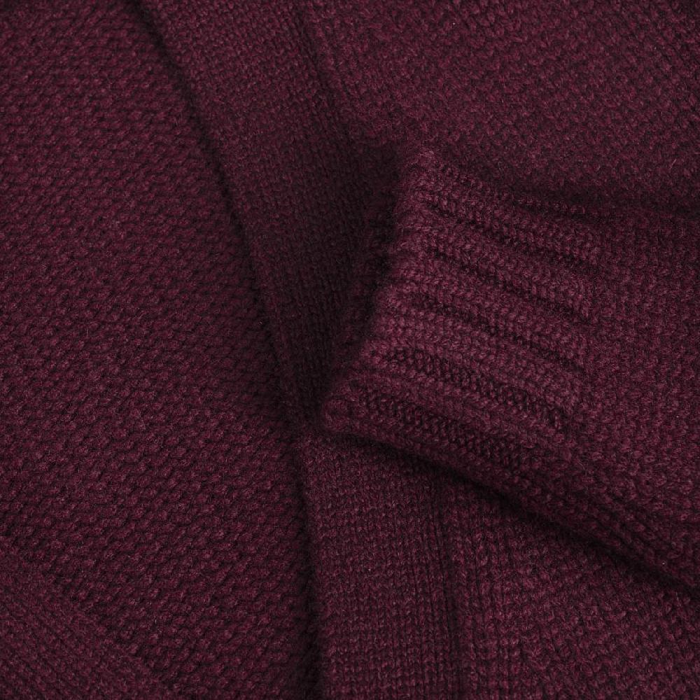 Rubinacci Cardigan cashmere bordeaux Vendita