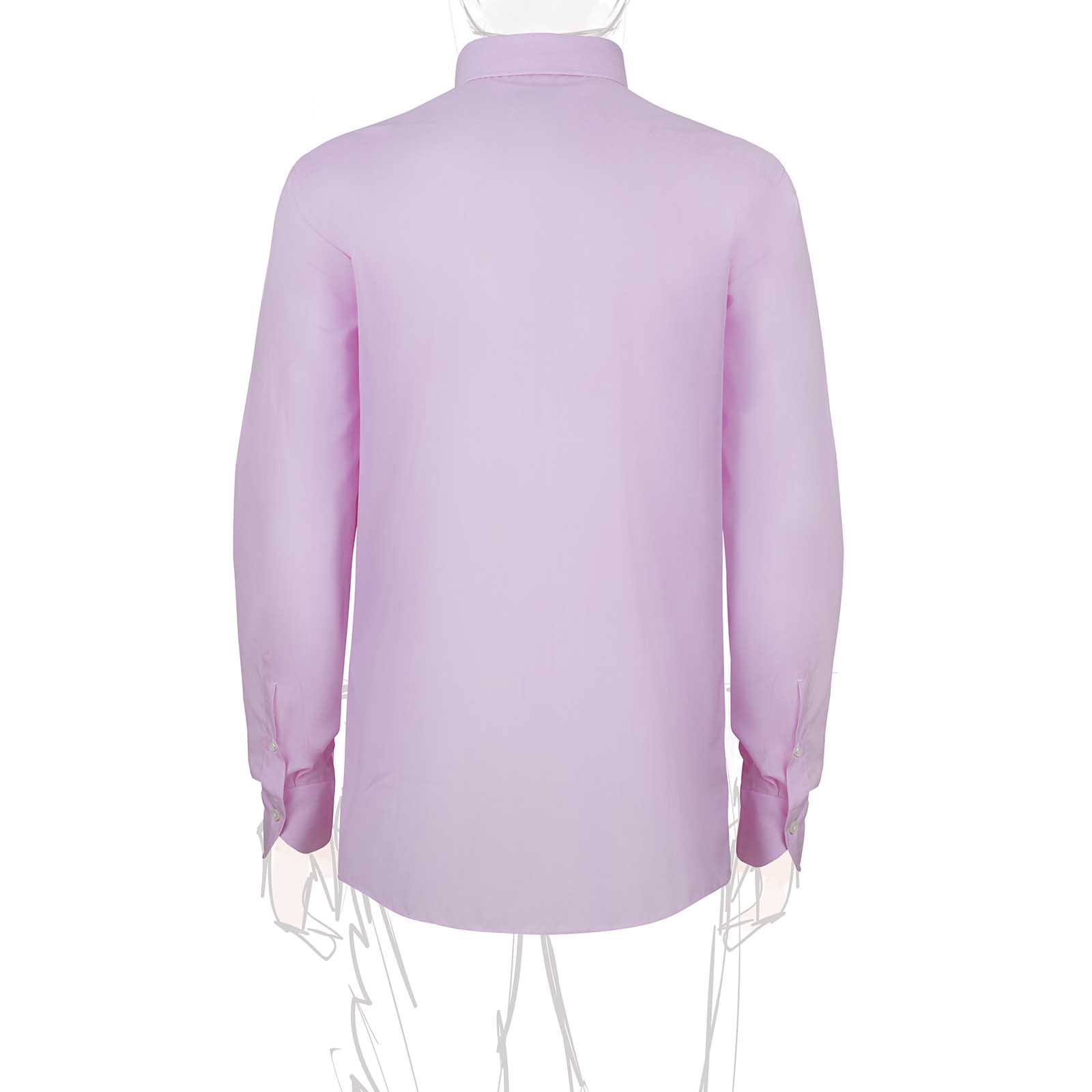 Rubinacci Camicia in cotone rosa Soddisfazione Garantita